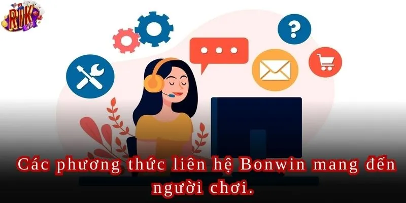 Các phương thức liên hệ Rikvip mang đến người chơi.
