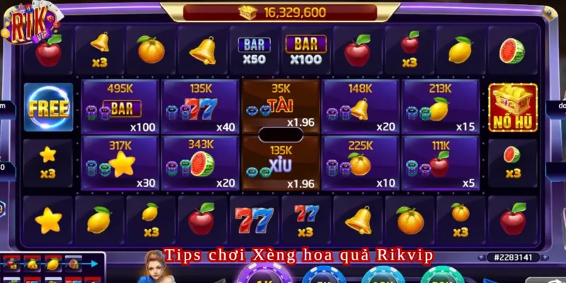 Mẹo chơi Xèng Hoa Quả dễ dàng chiến thắng